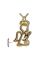 Collana Gemoro Donna in Oro giallo Diamante PB1592GIA - PB1592GIA